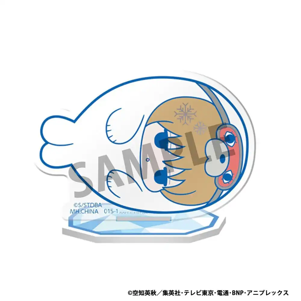 Gintama Acrylic Figure Prince Hata & Animals of Ice 6 cm Display (6)